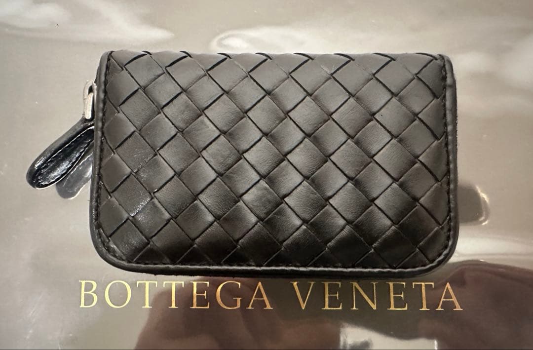 【付属品付】ボッテガヴェネタ イントレチャートケース/ラム/黒2️⃣✨✨