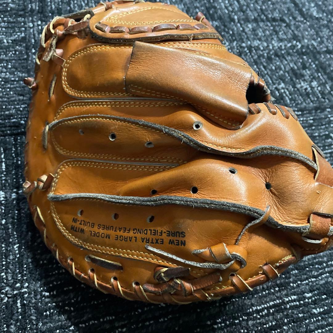 旧ミズノ キャッチャー ミット ワールドウィン 希少！