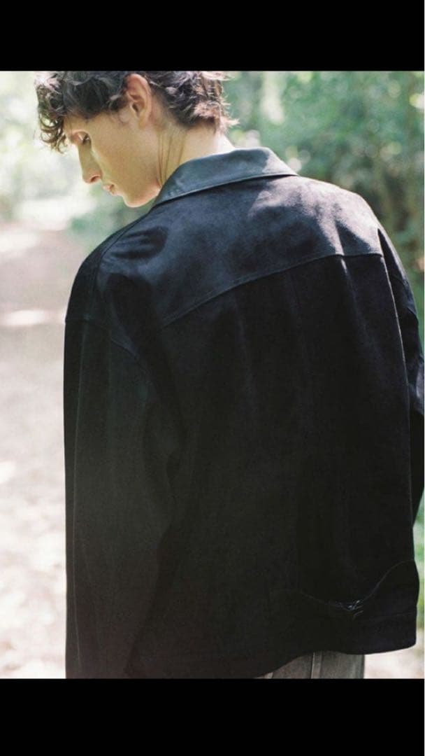 ジャケット・アウター Goat Suede Type 1st JKT LIDNM