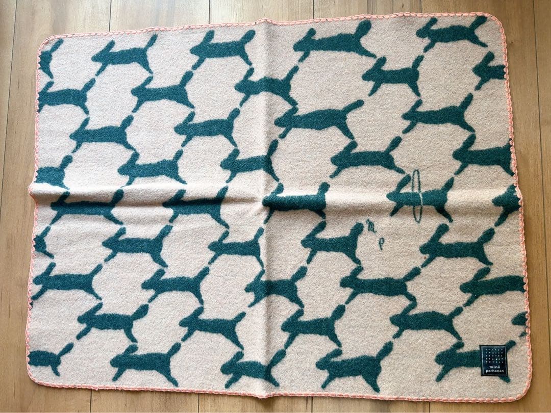 ミナペルホネン run run run ミニブランケット