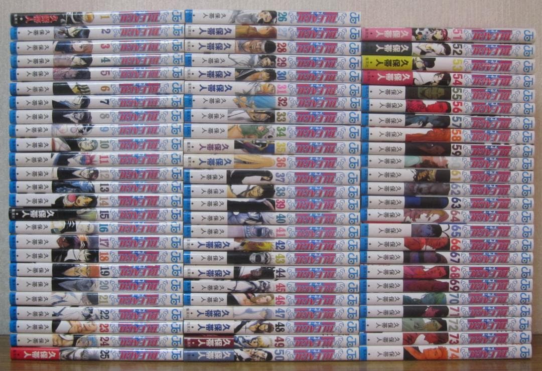 【コミック】BLEACH ブリーチ　全74巻　久保帯人　◆全巻・完結