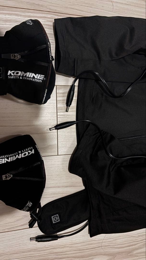 コミネ　電熱ウェア　ストレッチ　ミドルインナーウェア　EK-317