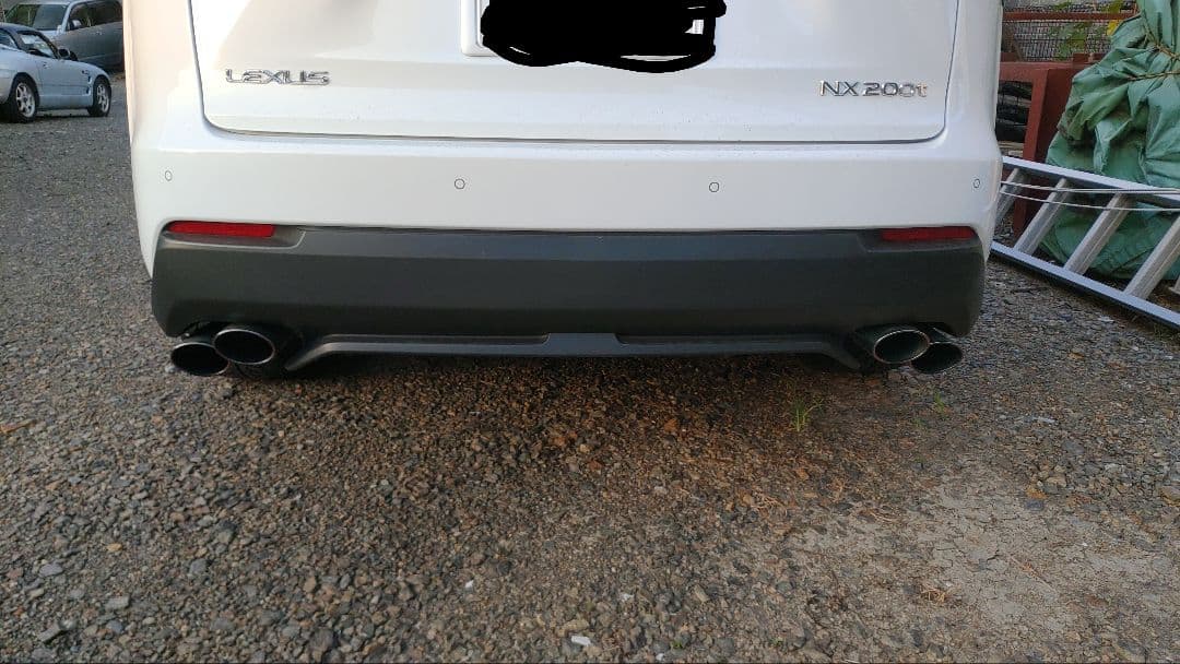 レクサスNX　10系　SARD ステンレス デュアルテールパイプマフラー