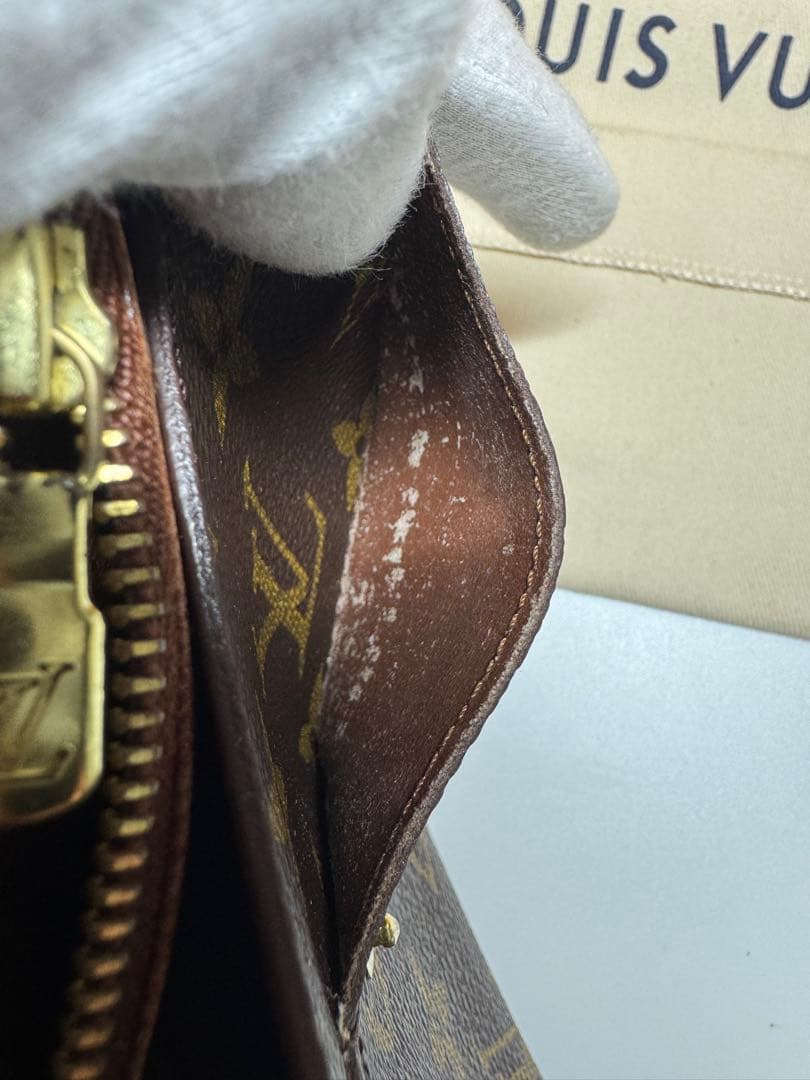 【美品】ルイヴィトン ポルトモネ・クレディ モノグラム M61725 長財布