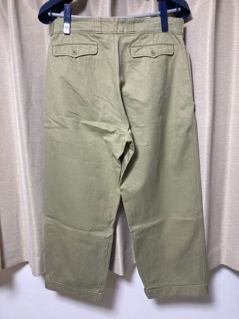フランス軍　チノパン　m52 後期　ミリタリー　ヴィンテージ 古着