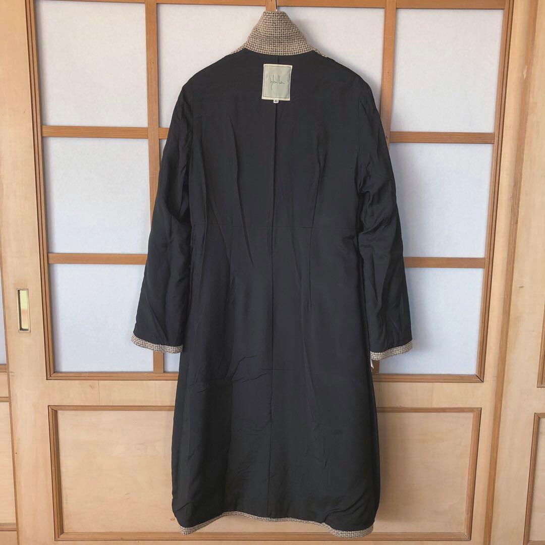 美品　シビラ　レディース　ウール　ロング　コート　アウター　ベージュ　黒　M