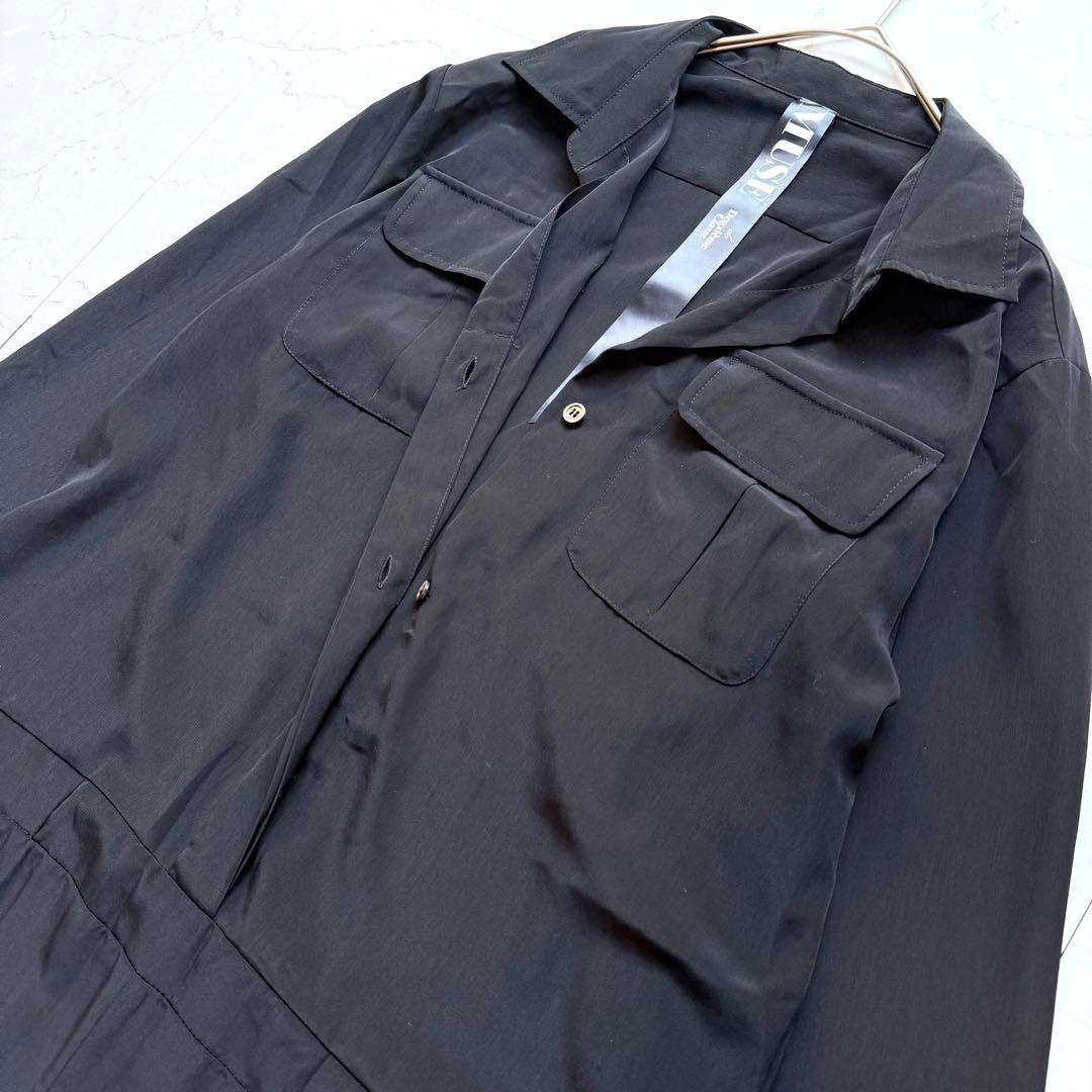 ドゥーズィエムクラス サロペット ジャンプスーツ ブラック