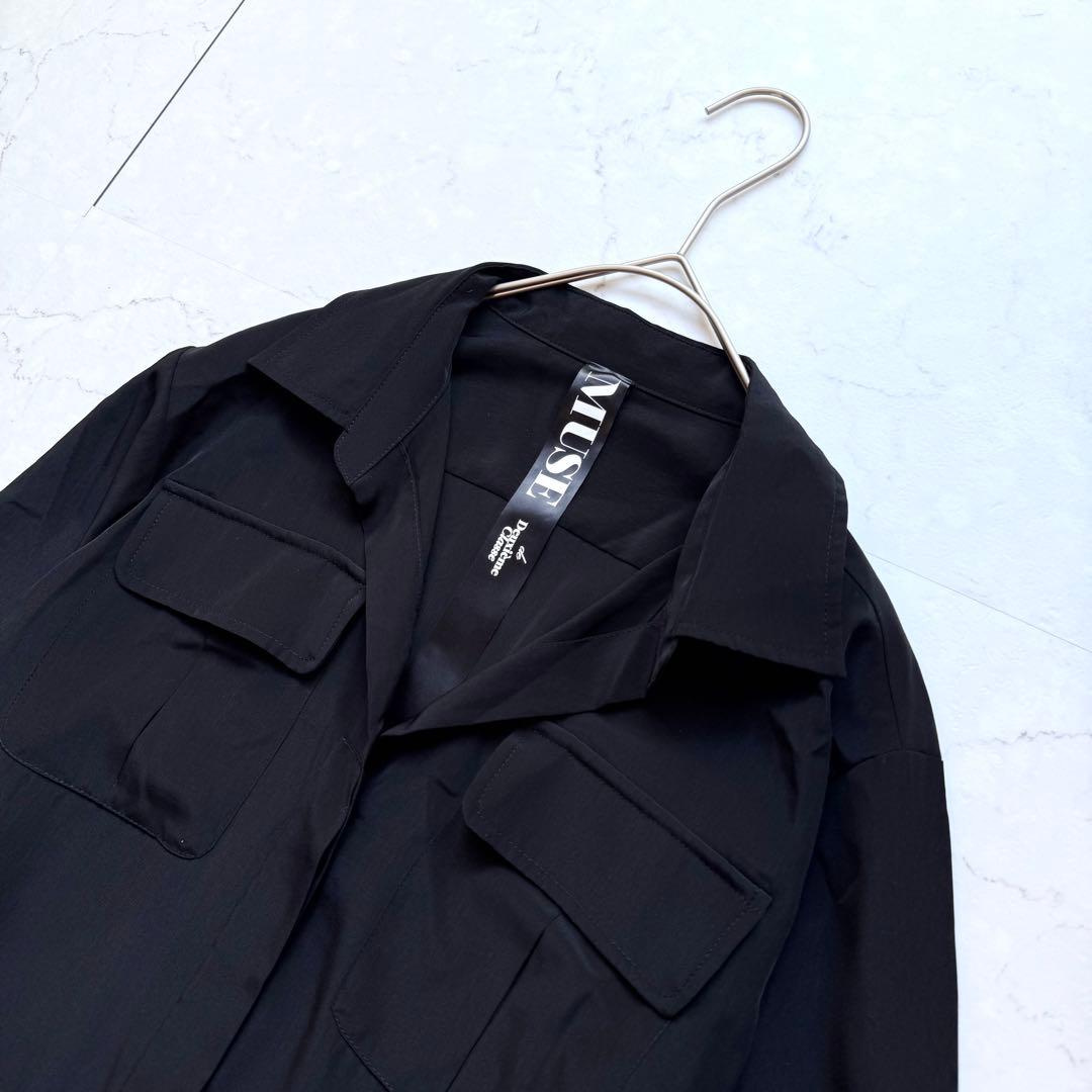 ドゥーズィエムクラス サロペット ジャンプスーツ ブラック