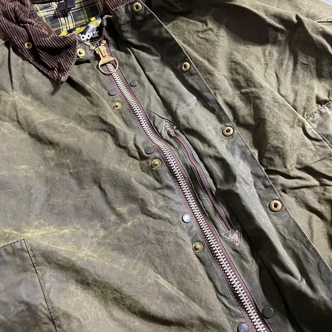 00s イングランド製 Barbour BEAUFORT オイルドジャケット