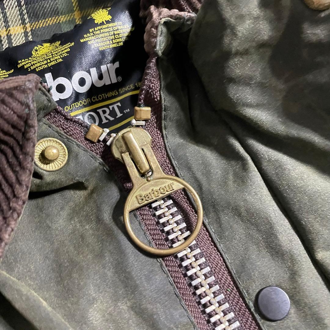 00s イングランド製 Barbour BEAUFORT オイルドジャケット