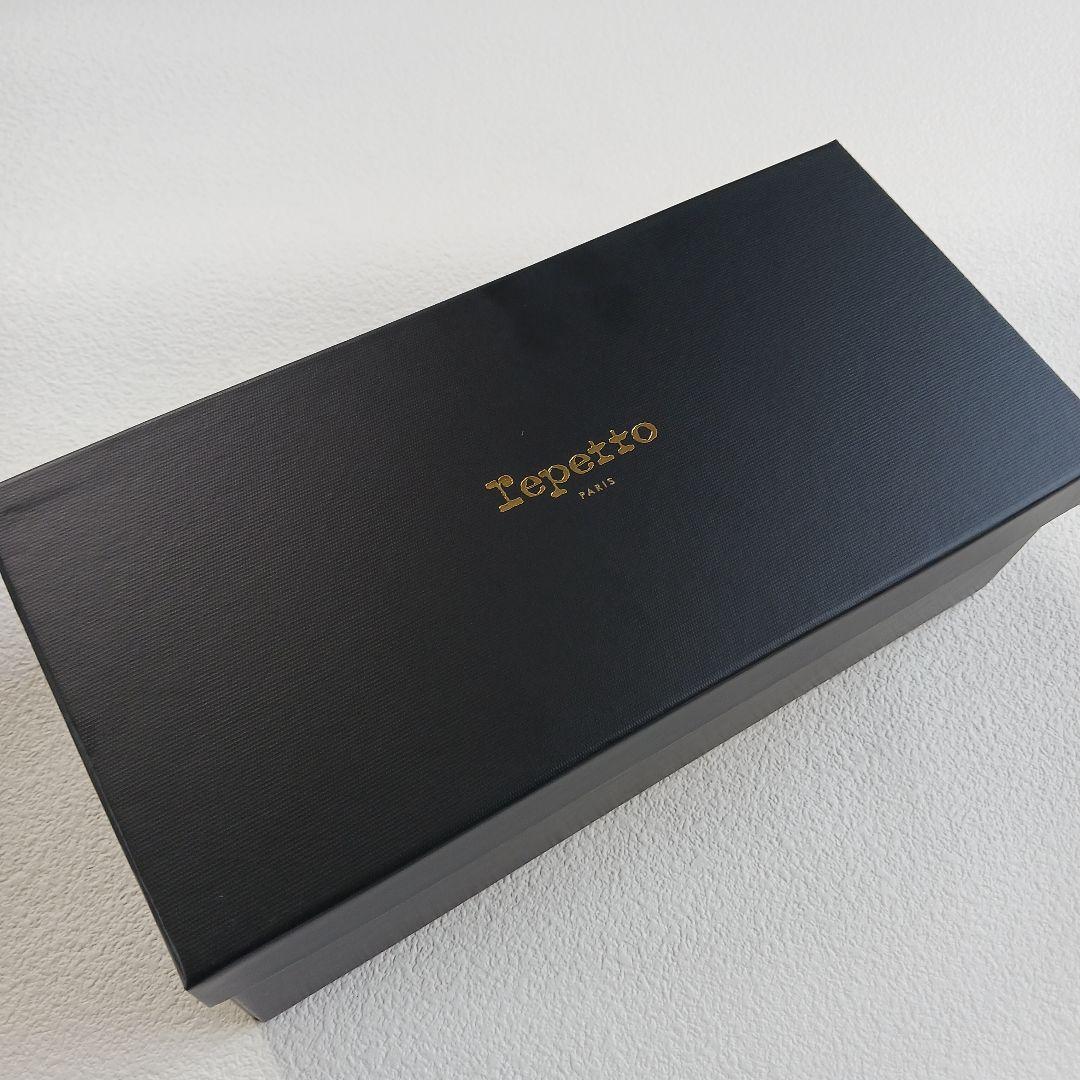 美品♬箱付き♬　レペット　レオパード柄パンプス　フラットシューズ　35　ヒョウ柄