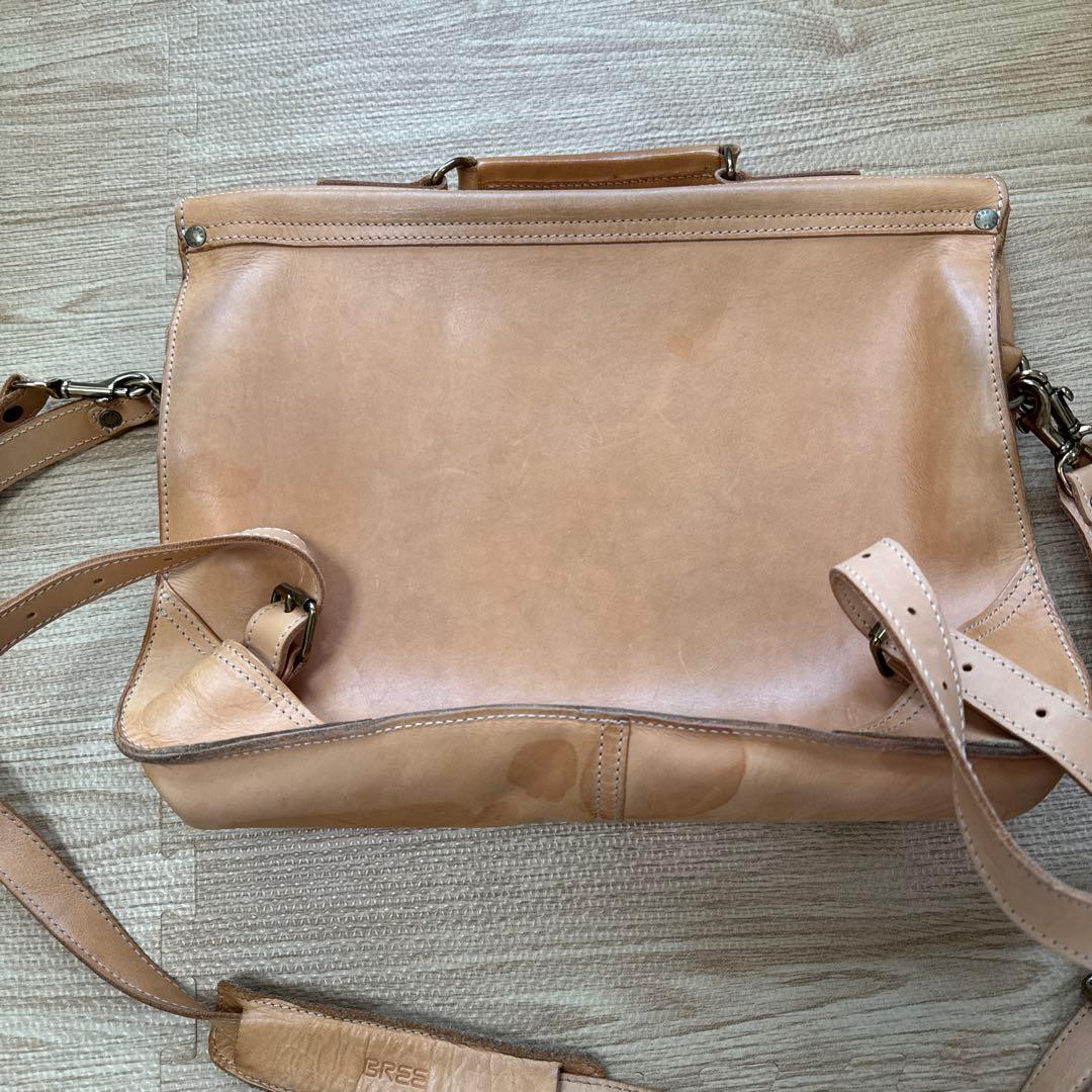 【BREE】ブリー ヌメ革 ブリーフケース リュックビジネスバッグ