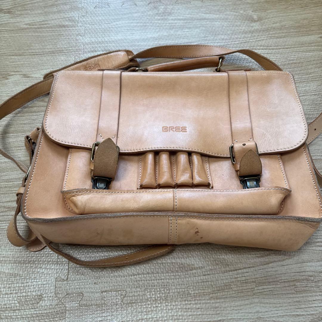 【BREE】ブリー ヌメ革 ブリーフケース リュックビジネスバッグ