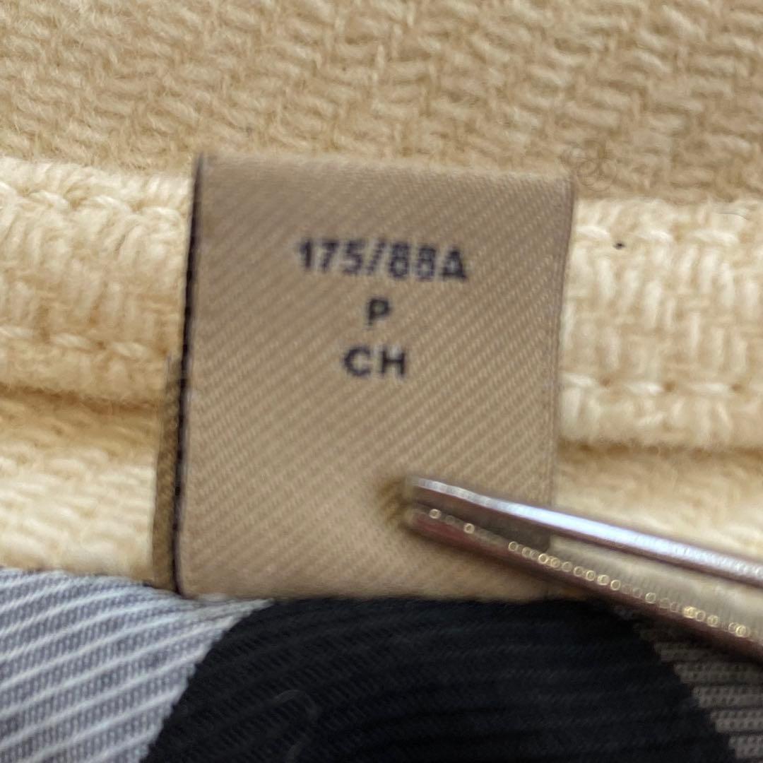 希少★BURBERRYロンドン ポンチョ ケープコート カシミヤ混 XL相当