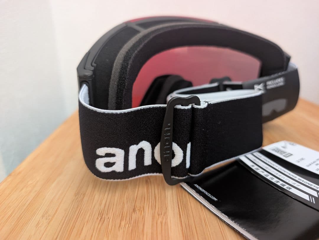 ⑥anon.Sync Low Bridge Fit Goggles+B.lens