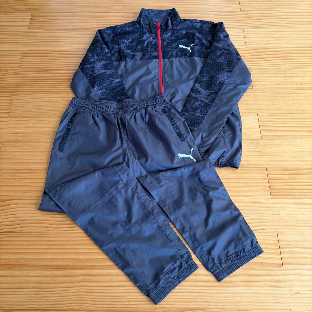 PUMA プーマ ウィンドブレーカー上下セット　軽量 フルジップ