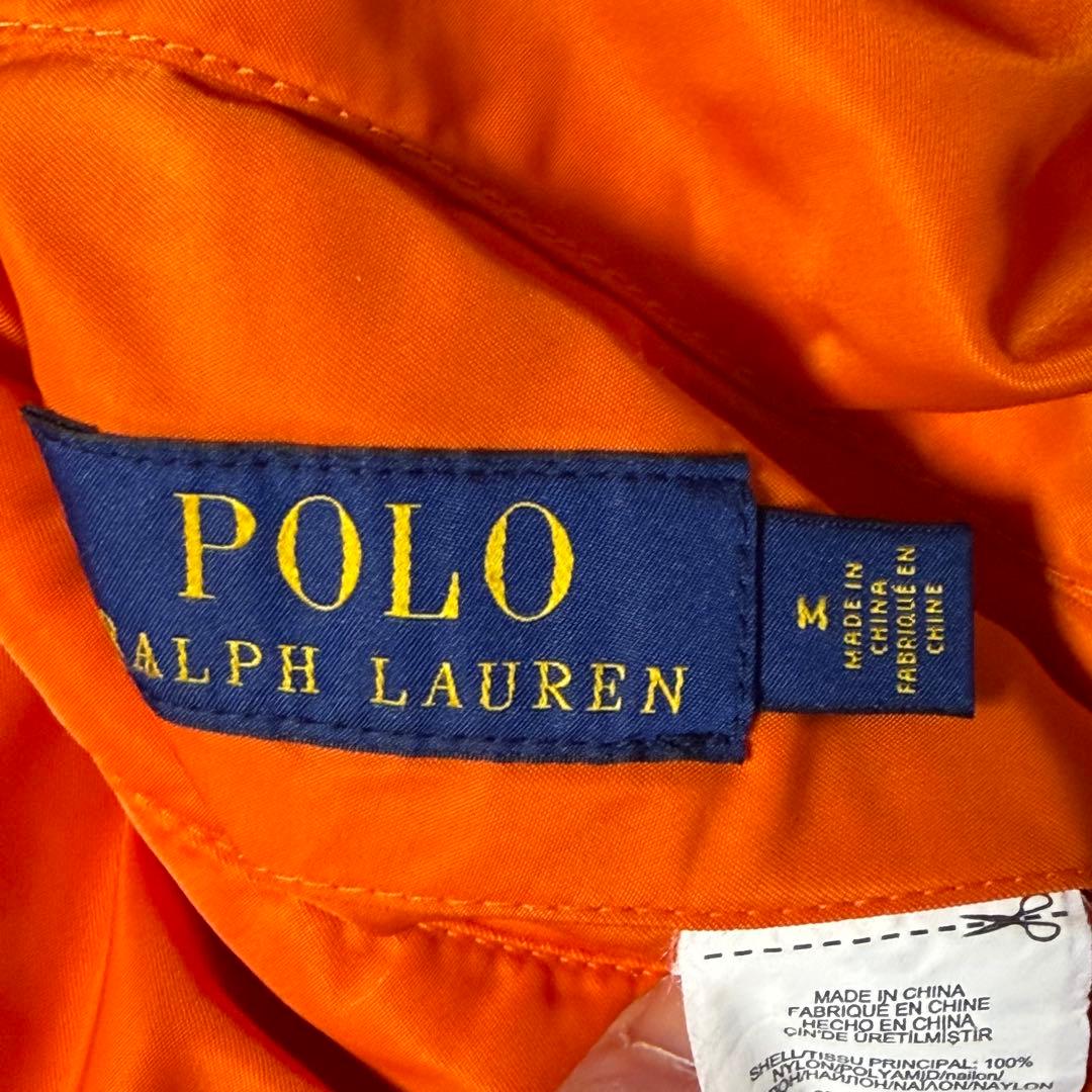 ポロラルフローレン MA-1 フライトジャケット オリーブグリーン　Mサイズ