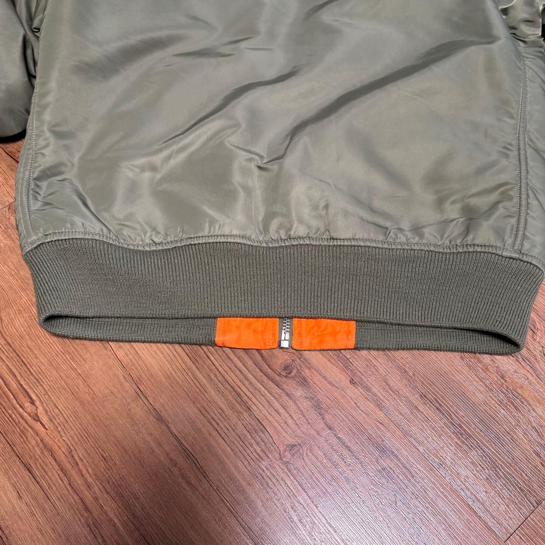 ポロラルフローレン MA-1 フライトジャケット オリーブグリーン　Mサイズ