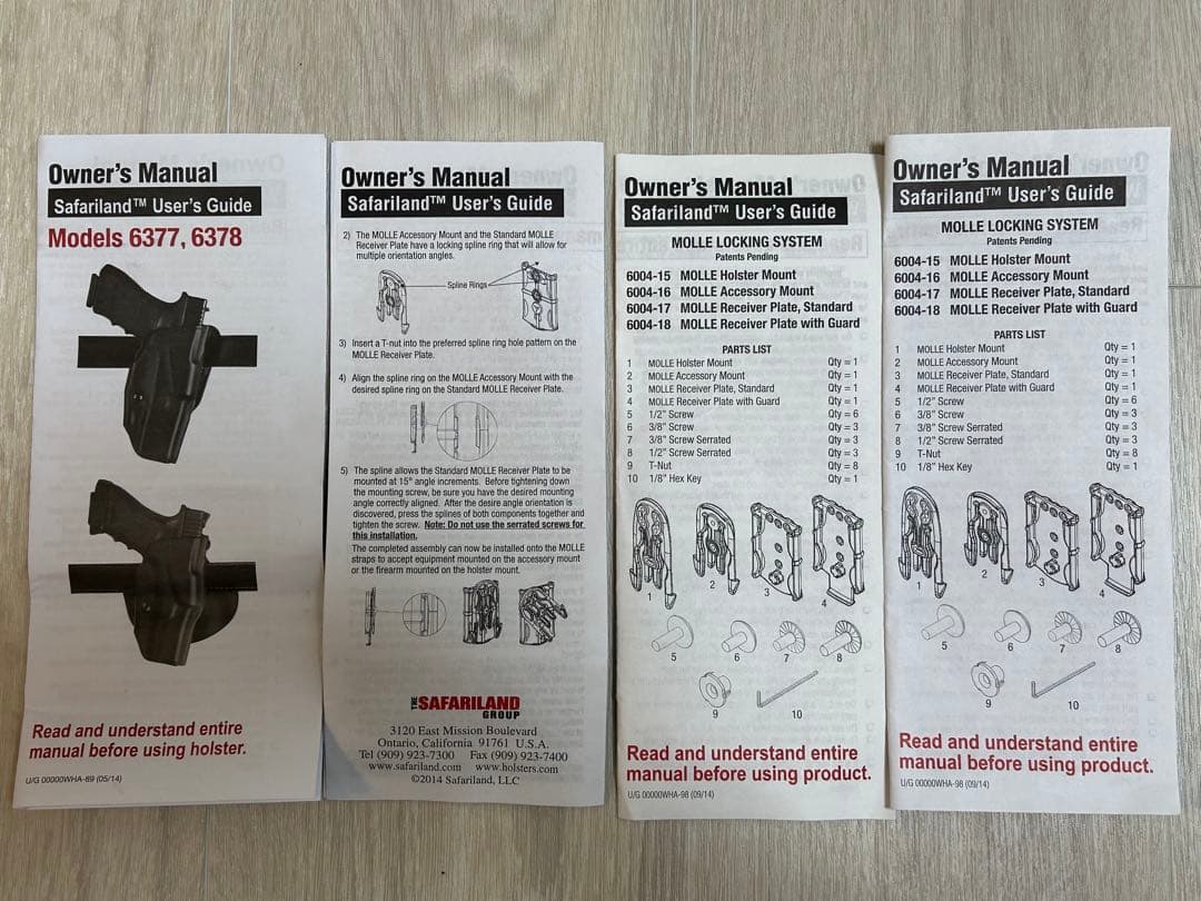 サファリランド　glock 17 20 21用ホルスター (6378)