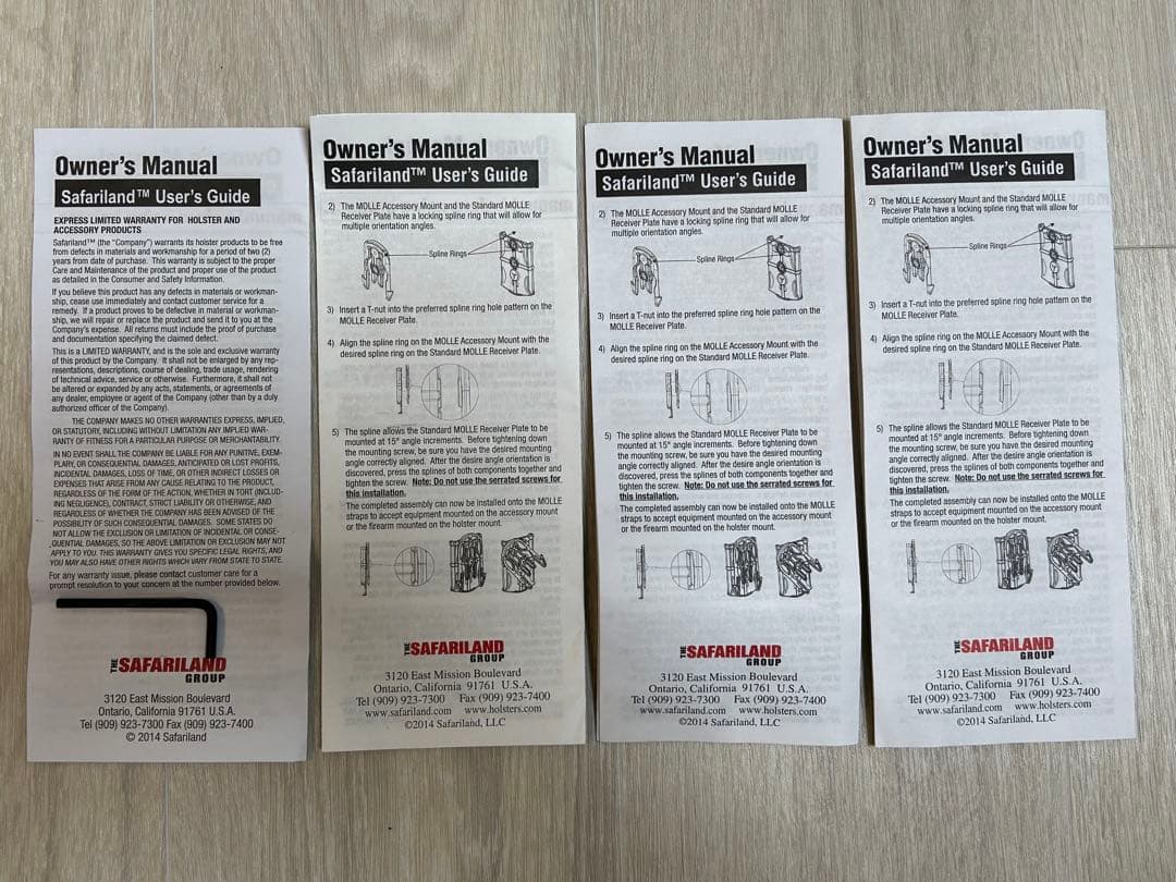 サファリランド　glock 17 20 21用ホルスター (6378)