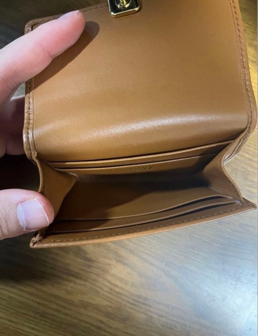 鞠*山様 【極美品】MiuMiuブラウン 財布 （ショッパー カードケース 証明