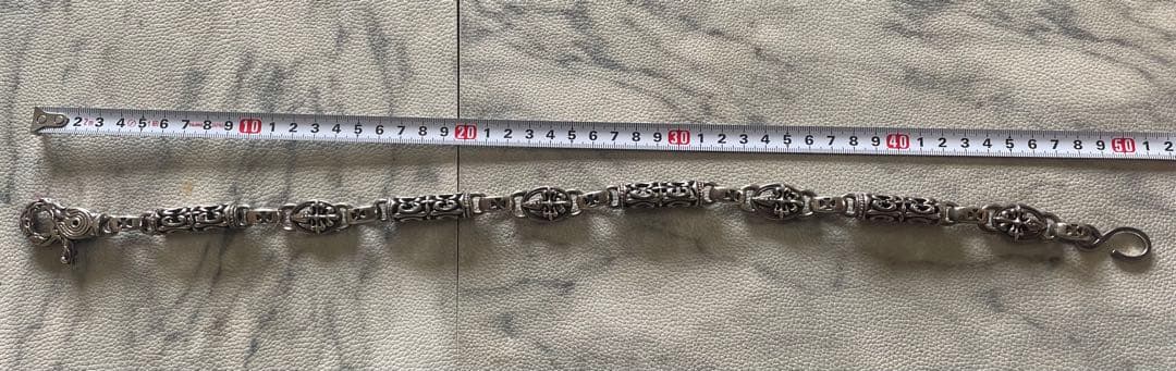 A&G シルバー925 ウォレットチェーン 約50cm