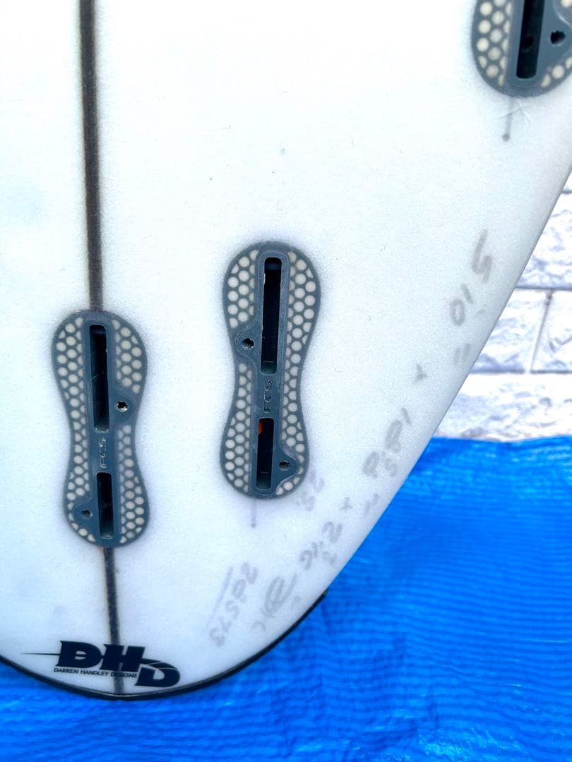 DHD【MF DUCKS NUTS 5.10】中古 ショートボード サーフボード