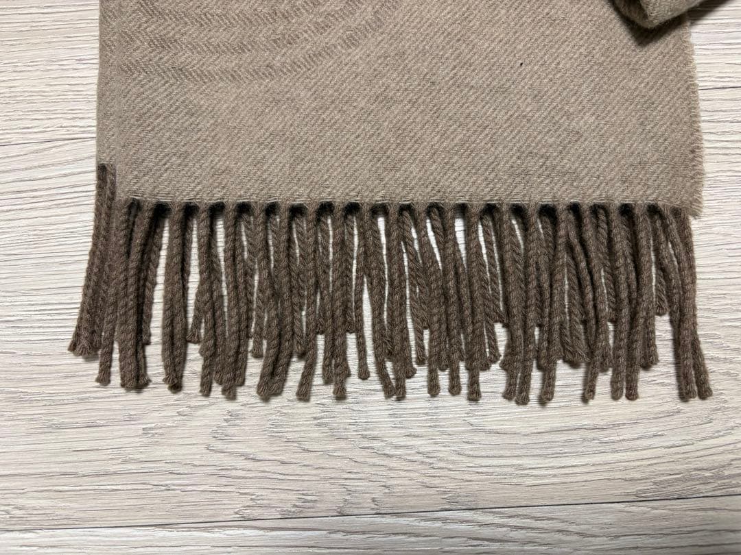 エルメス HERMES シェーヌダンクル マフラー　カシミヤ　【今日だけ値下げ】