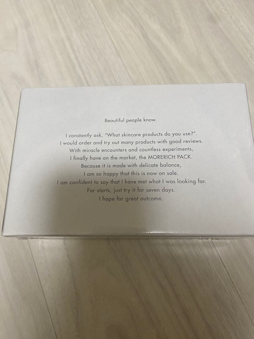 mika　meeth. モアリッチパック 35g×7枚