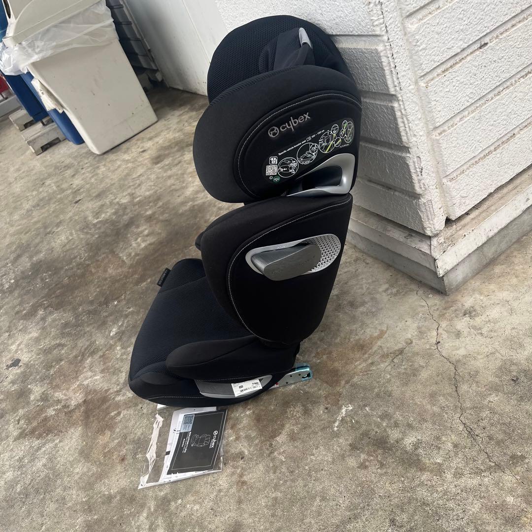 美品 cybex サイベックス ジュニアシート SOLUTION Ti-FIX