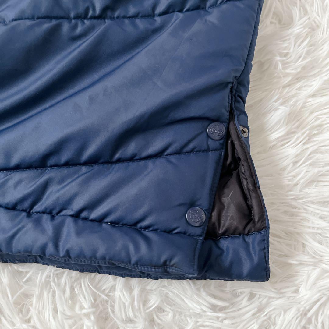 美品✨アスレタ ベンチコート 迷彩切り替え フード付き 中綿ロングコート L