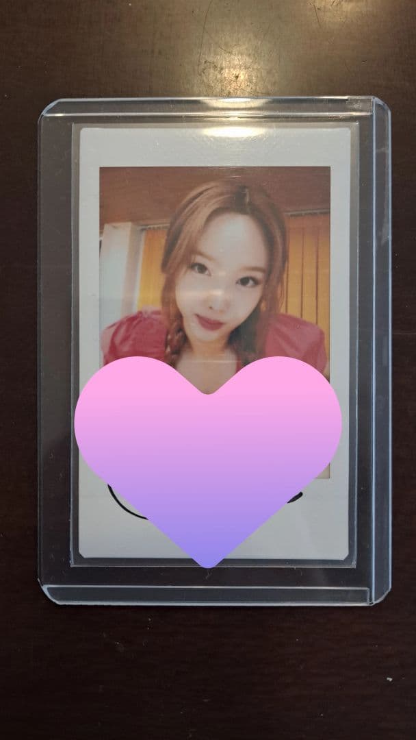 TWICE　ナヨン　ABCD　NA　チェキ　サイン　トレカ