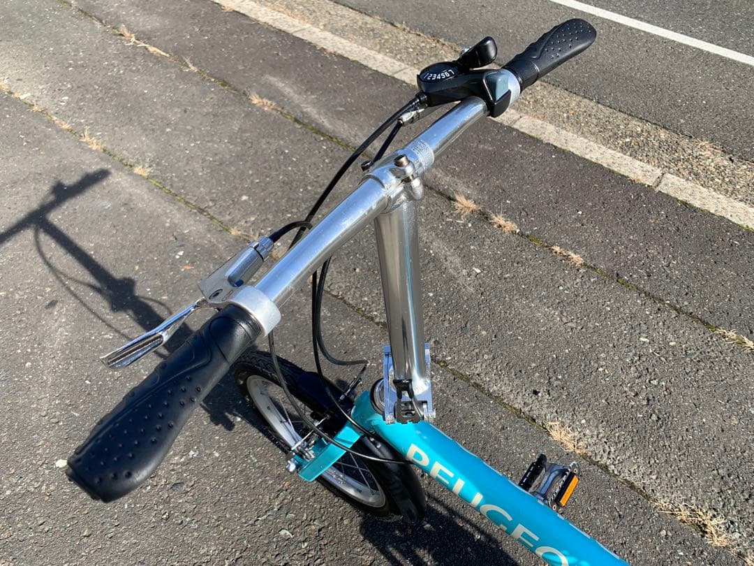 【即乘】送料無料 PEUGEOT 折り畳み自転車7速 ミニベロ 小径車16インチ