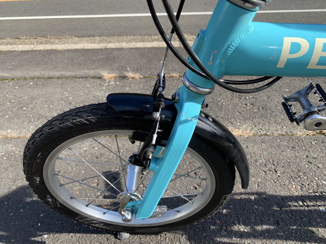 【即乘】送料無料 PEUGEOT 折り畳み自転車7速 ミニベロ 小径車16インチ