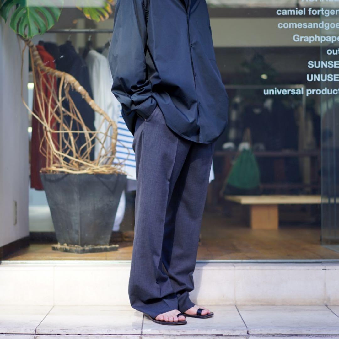 パンツ AURALEE Super Fine Tropical Wool size:5