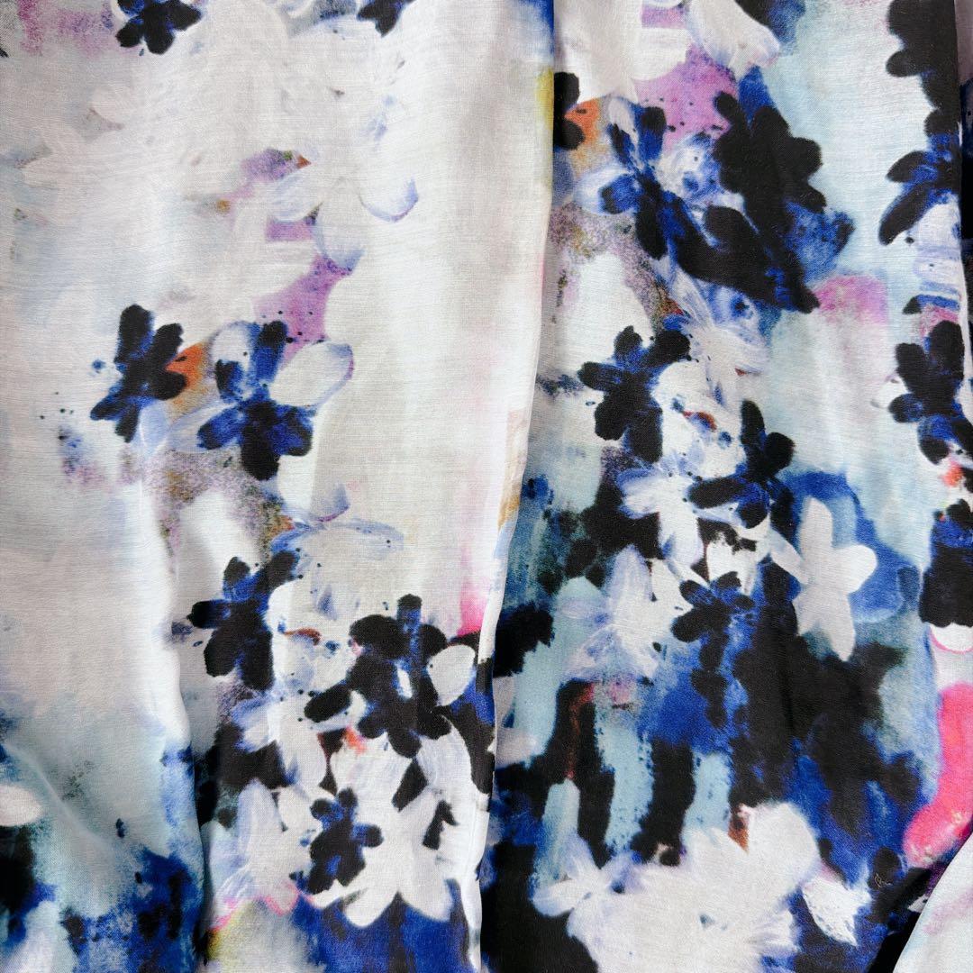 Paul Smith Black 大きいサイズ 裏地 花柄 テーラードジャケット