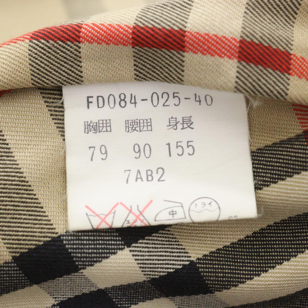 【美品】Burberrys ステンカラーコート ロングコート ノバチェック M