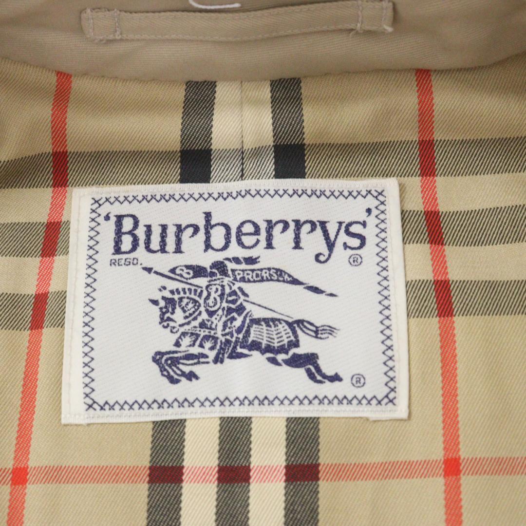 【美品】Burberrys ステンカラーコート ロングコート ノバチェック M
