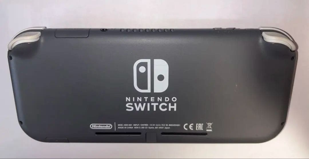 Nintendo Switch Lite グレー シリコンカバー付き