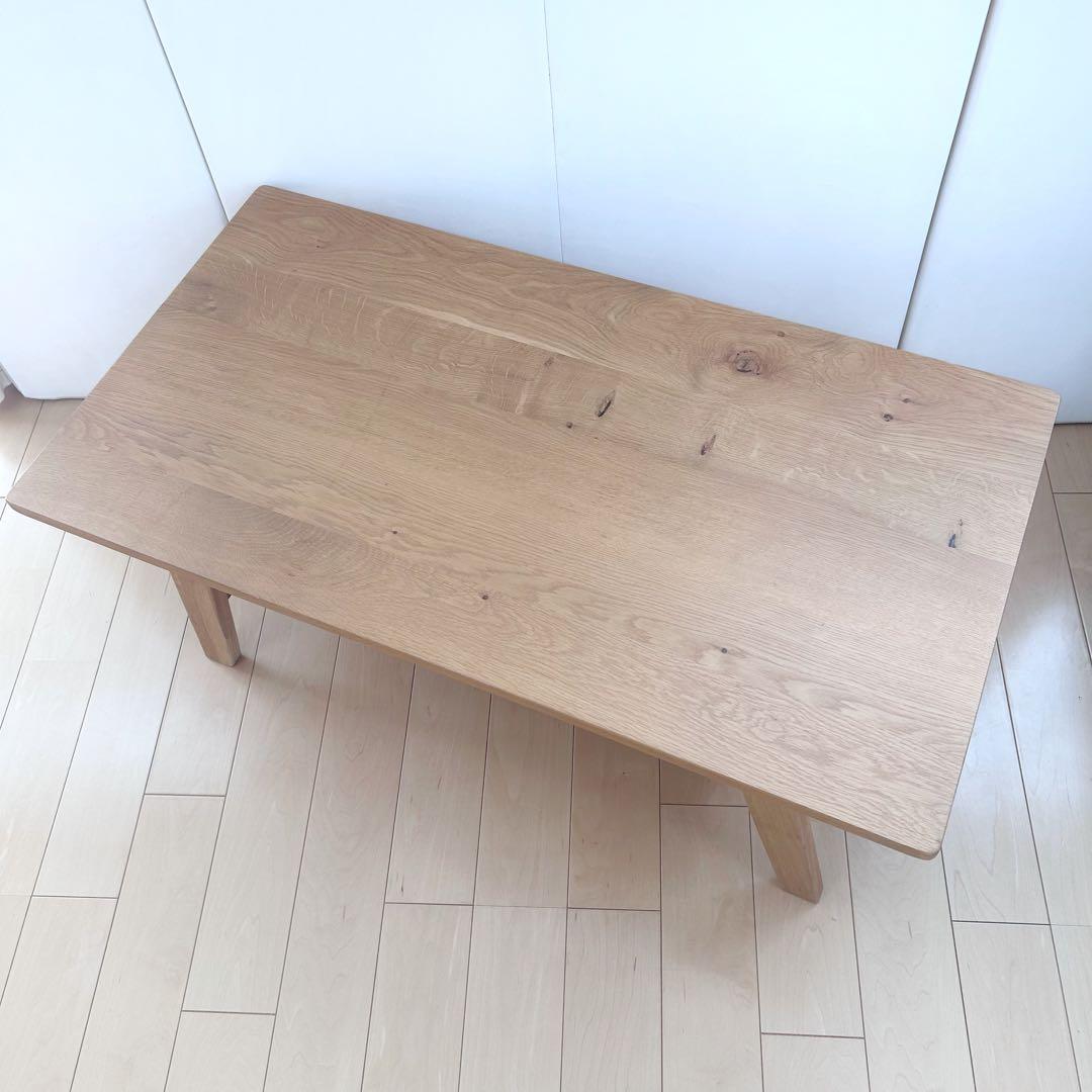 URBAN RESEARCH DOORS 木製センターテーブル　収納棚付きw90