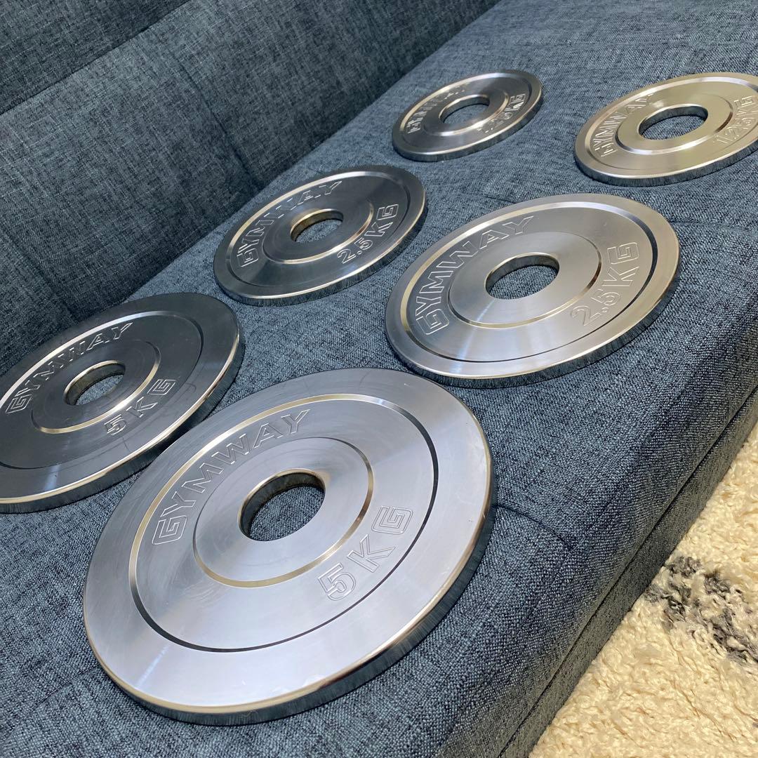 最終お値下げ＊GYMWAYジムウェイ　フラクショナルプレート17.5kgセット