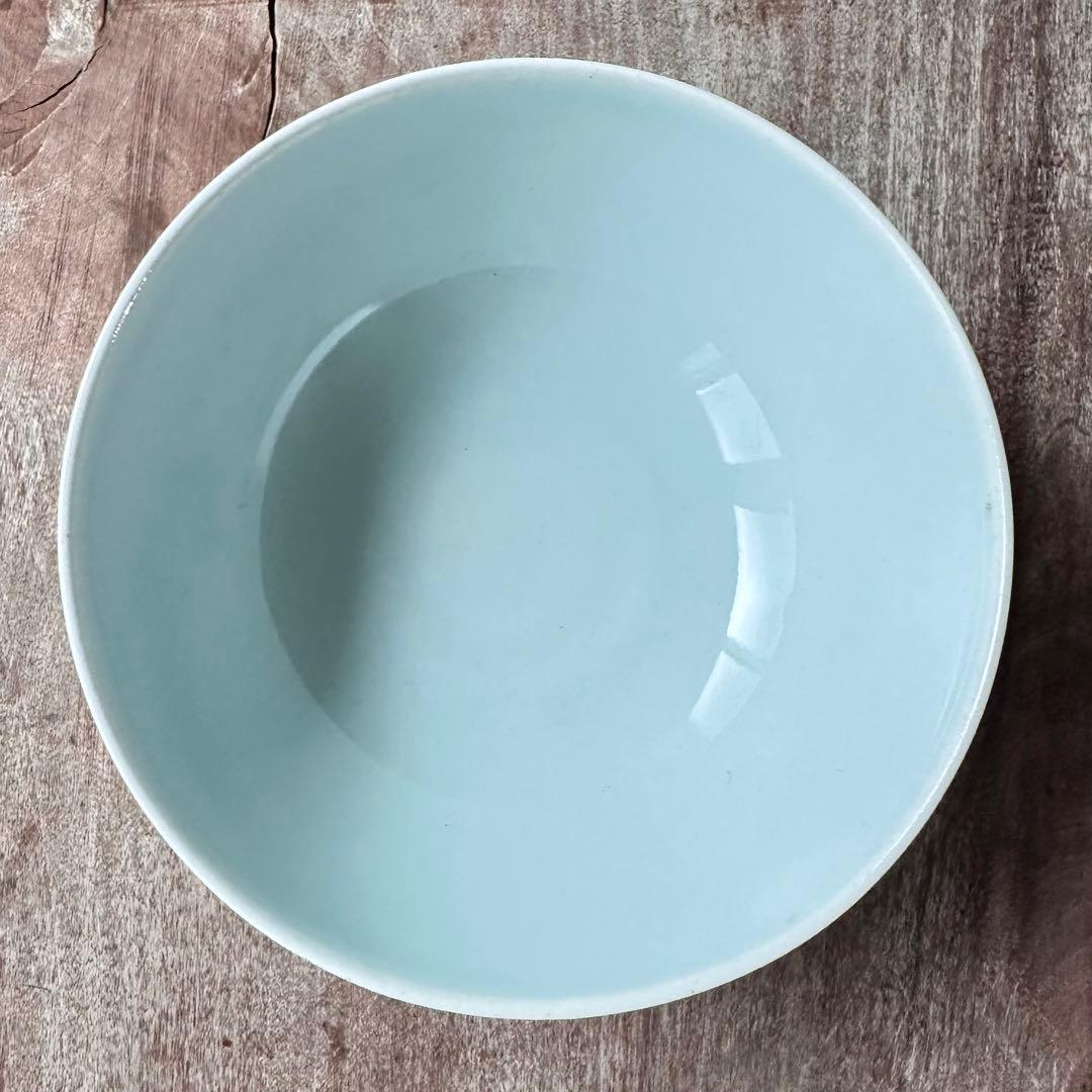 【希少】　清朝期　色絵　粉彩　果物　蟷螂　茶碗　鉢　唐物　中国古美術　古玩