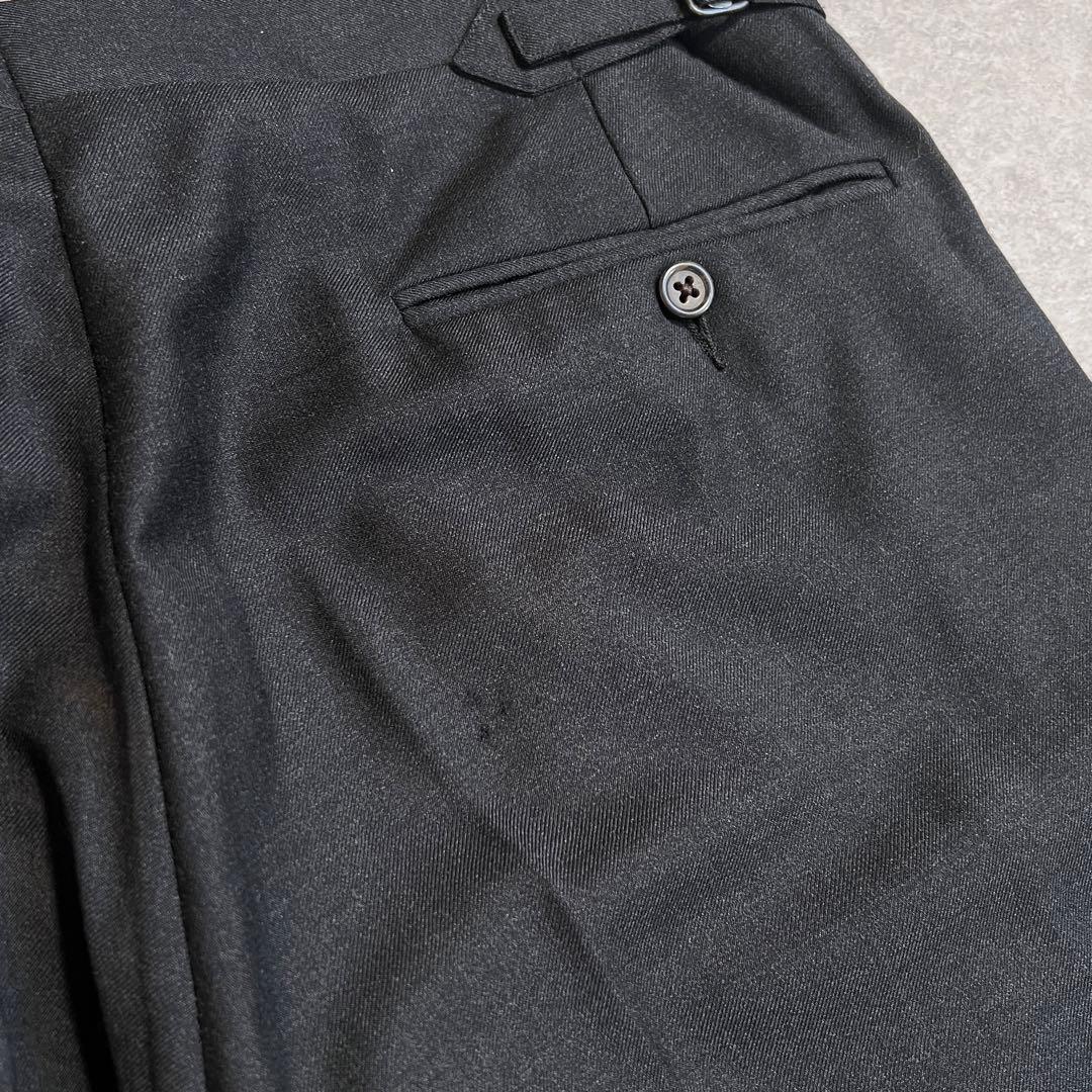 【美品】ポロラルフローレン スーツセットアップ ベルトレス グレー 40S