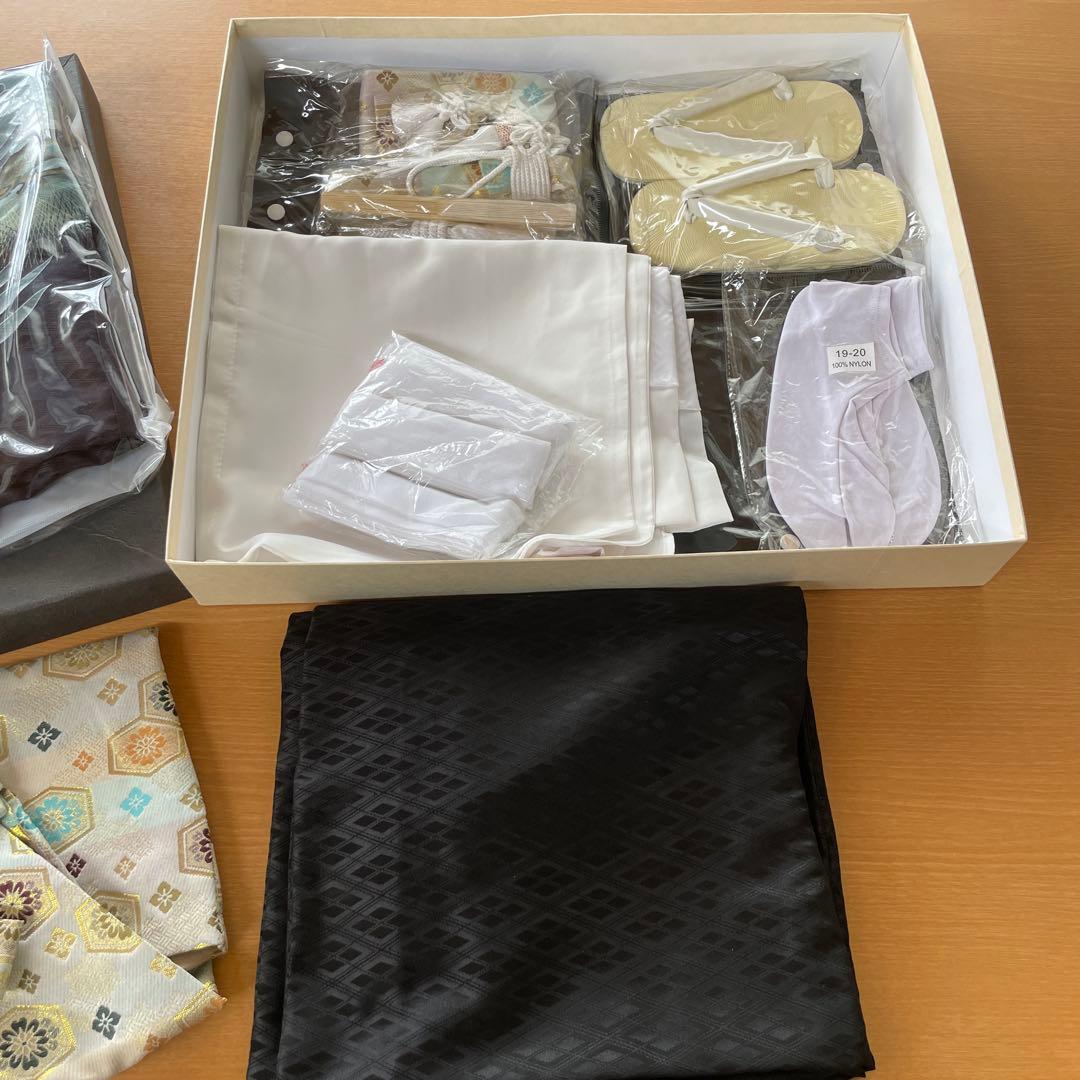 [即日発送します]七五三 男の子 7歳 着物和装セット