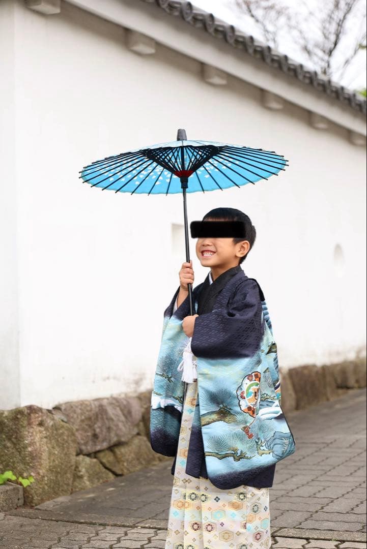 [即日発送します]七五三 男の子 7歳 着物和装セット