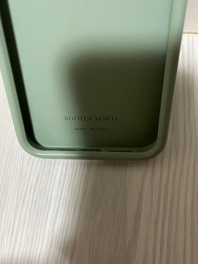 Bottega Veneta グリーン iPhone14promax ケース