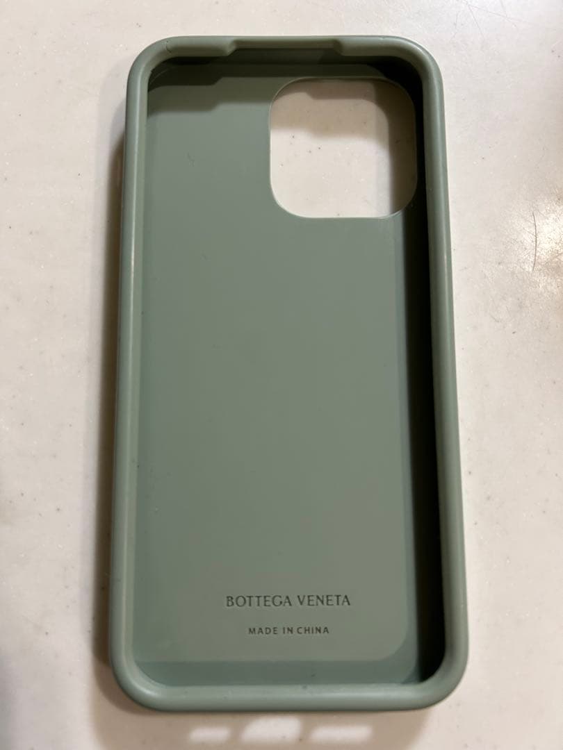 Bottega Veneta グリーン iPhone14promax ケース