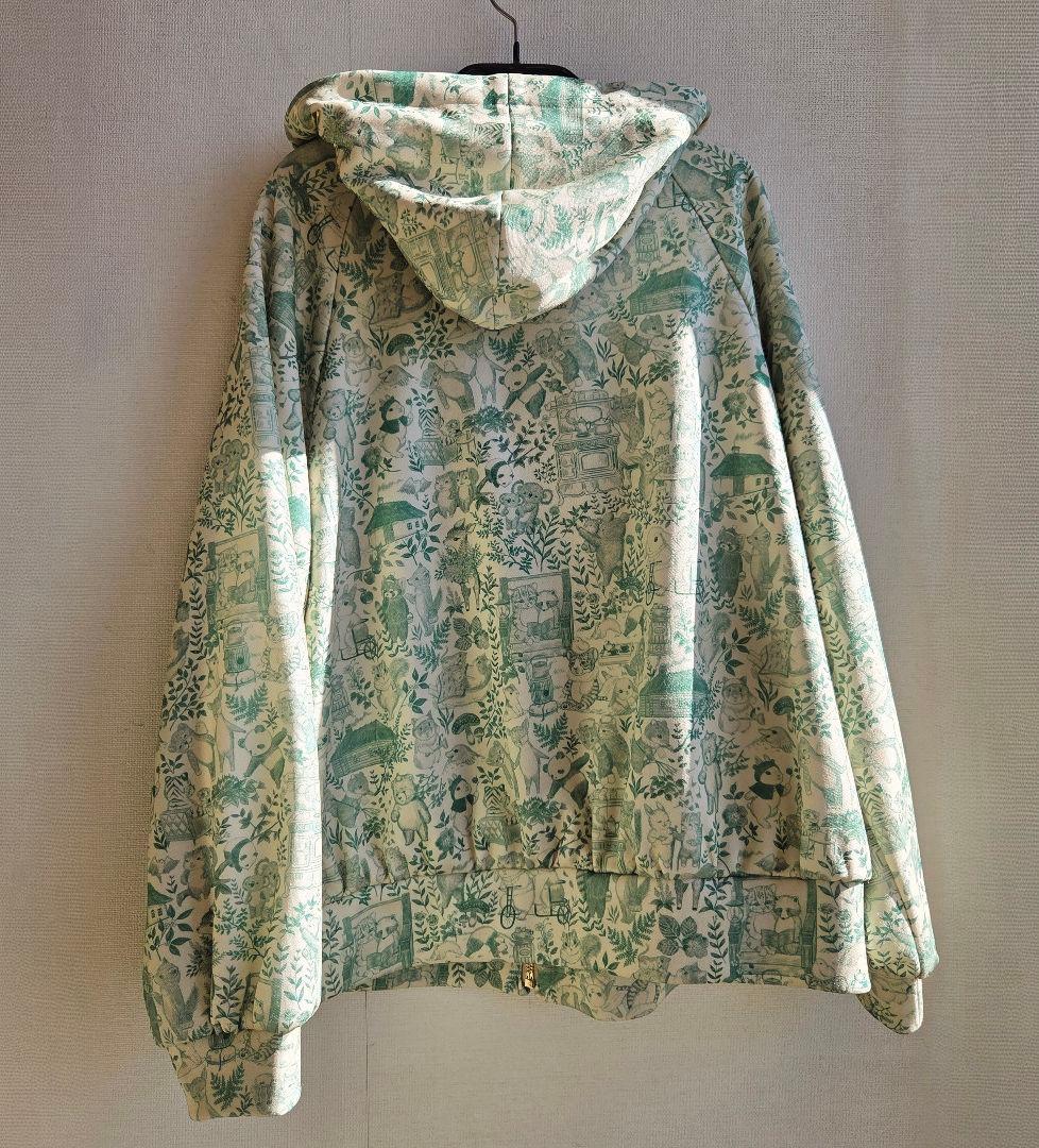 ジョリープッぺ【22fabric】ユキエモン　ダンボールニット　ラグランパーカー