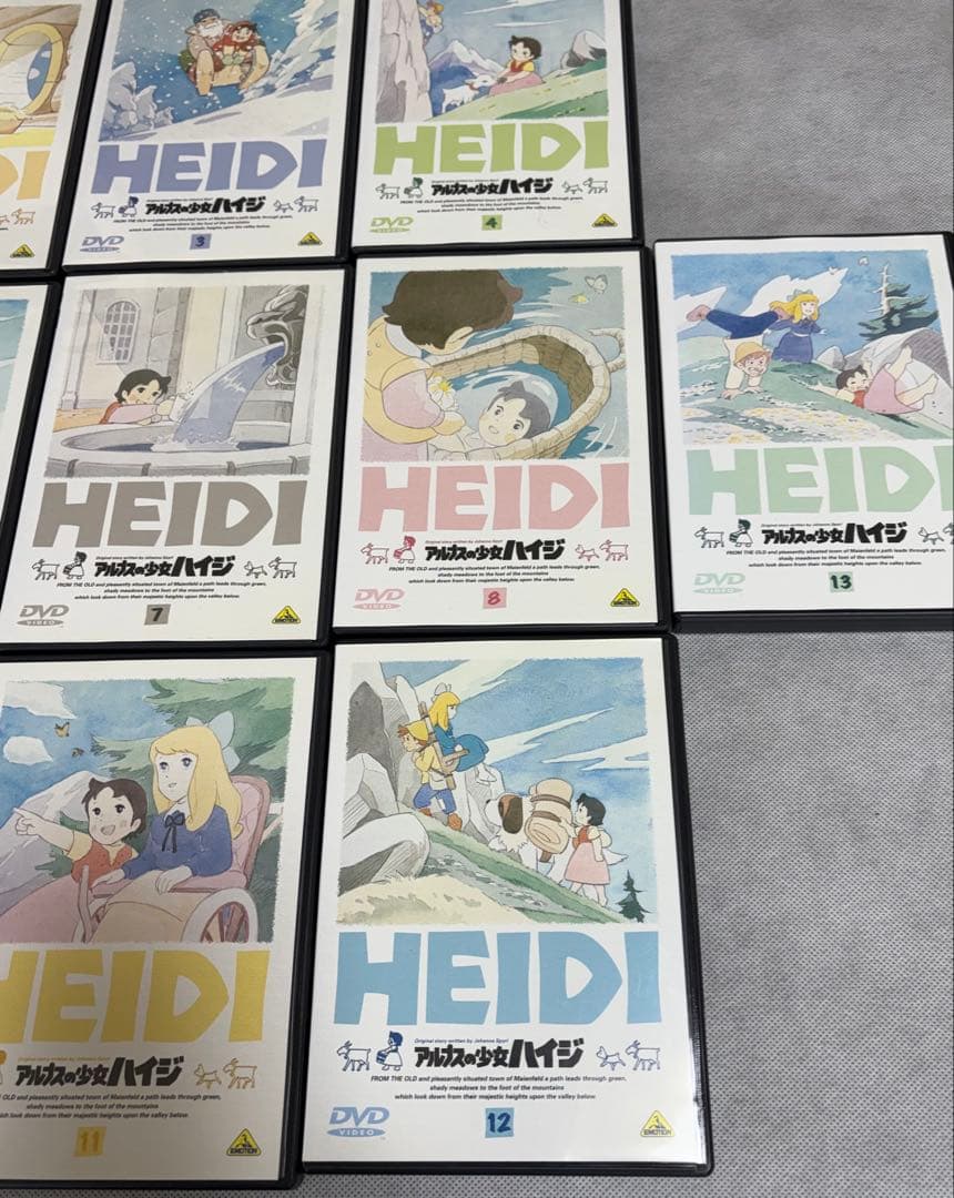 アルプスの少女ハイジ DVD 全13巻 全巻セット