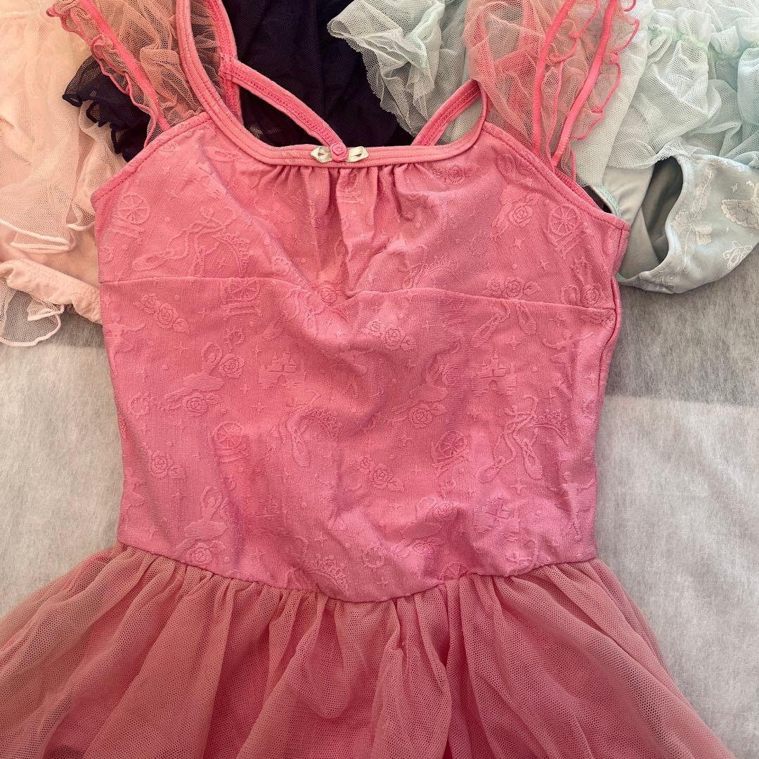 チャコット バレエレオタード ５点セット　130